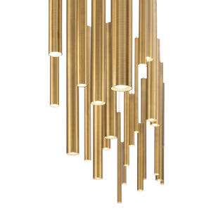 Eurofase - 46814-043 - LED Chandelier - Santana - Brass