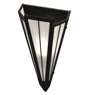 Meyda Tiffany - 255647 - One Light Wall Sconce - Brum - Textured Black