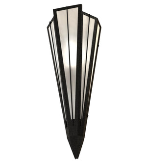 Meyda Tiffany - 255647 - One Light Wall Sconce - Brum - Textured Black