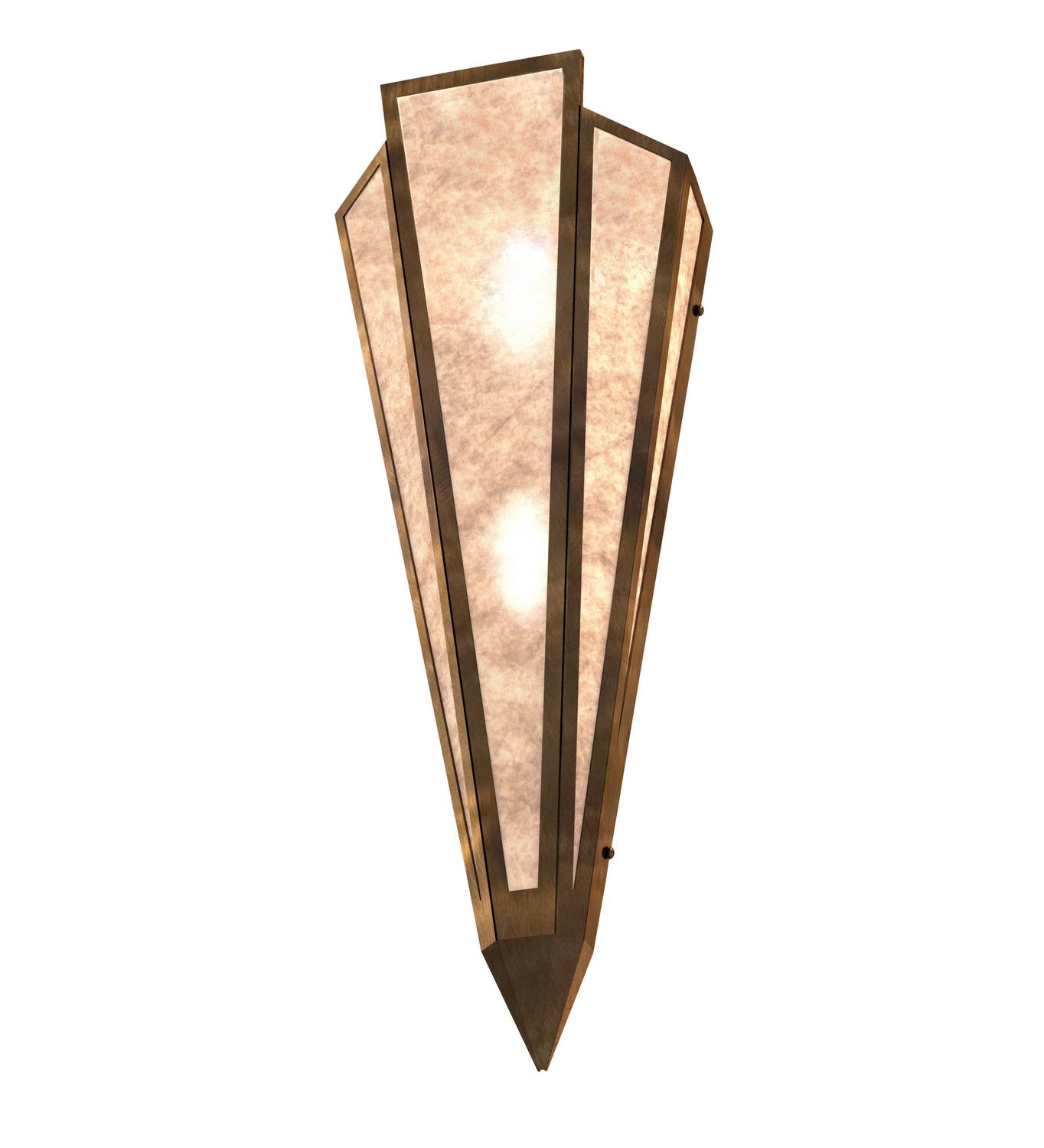 Meyda Tiffany - 255683 - Two Light Wall Sconce - Brum - Antique Copper