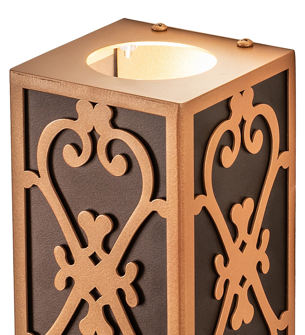 Meyda Tiffany - 259244 - Two Light Wall Sconce - Axiom - Mahogany Bronze/Metallic Bronze