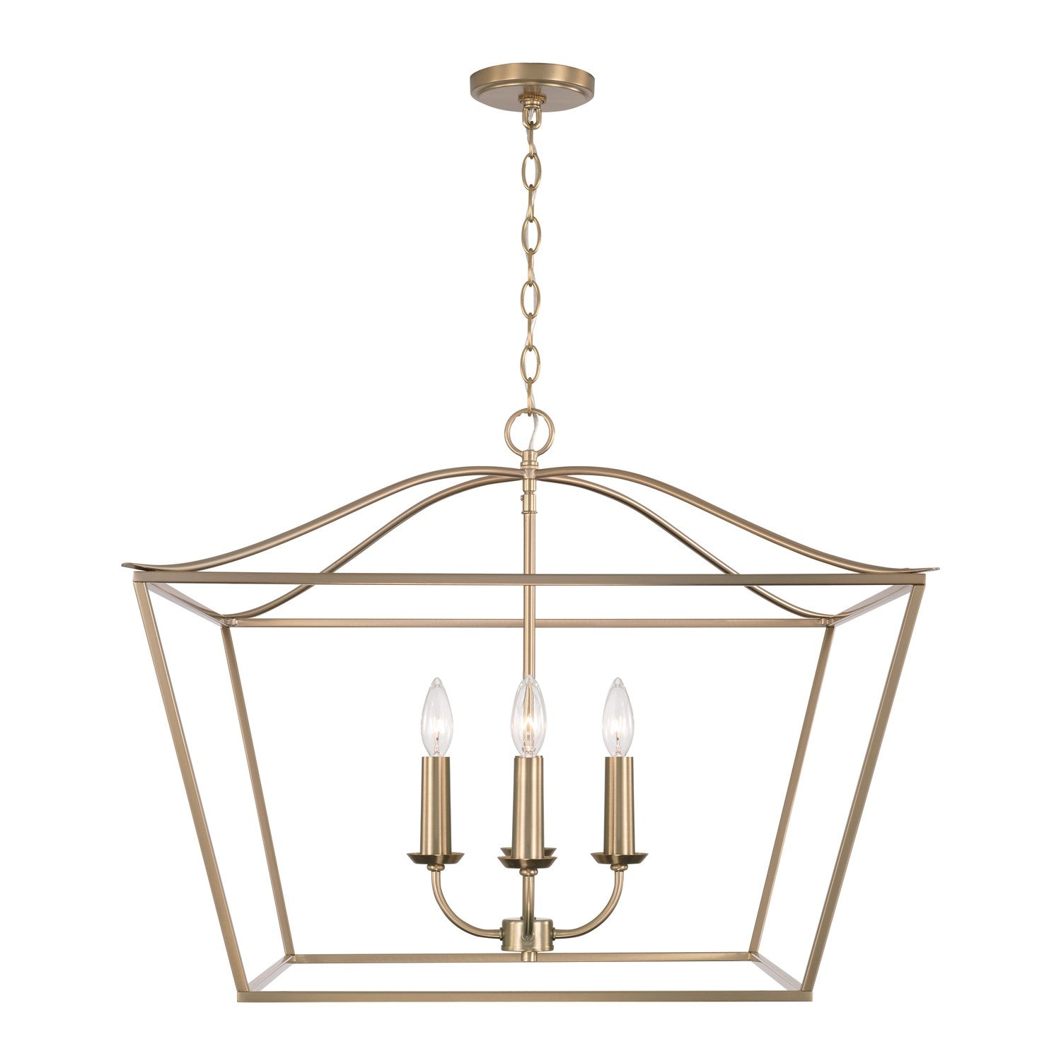Capital Lighting - 350641MA - Four Light Pendant - Grady - Matte Brass