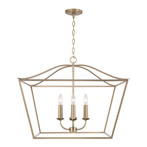 Capital Lighting - 350641MA - Four Light Pendant - Grady - Matte Brass