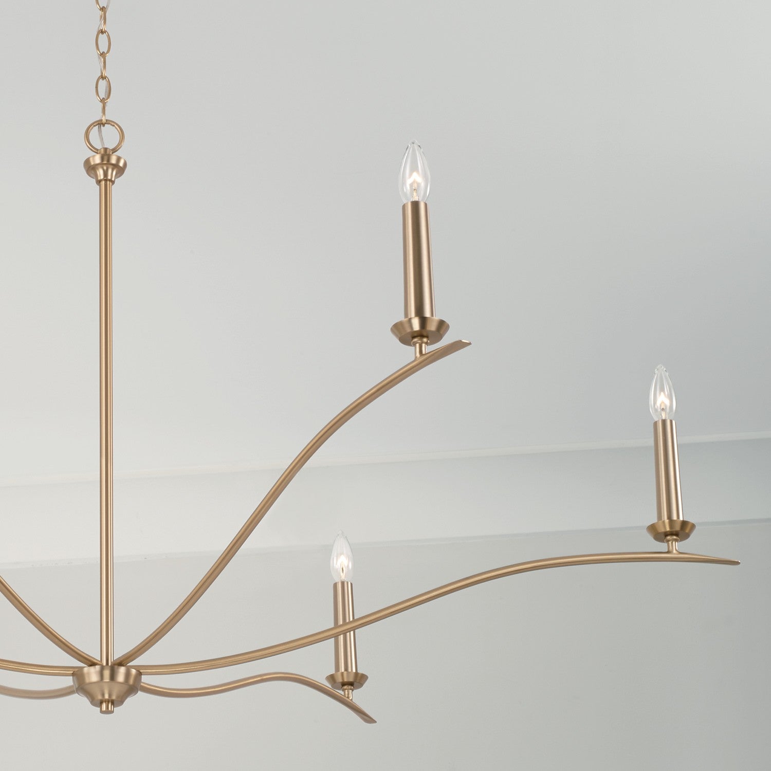 Capital Lighting - 450661MA - Six Light Chandelier - Grady - Matte Brass