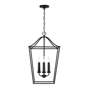 Capital Lighting - 550641BI - Four Light Foyer - Grady - Black Iron