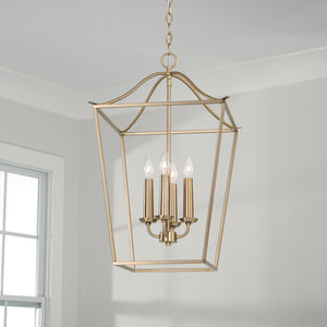 Capital Lighting - 550641MA - Four Light Foyer - Grady - Matte Brass