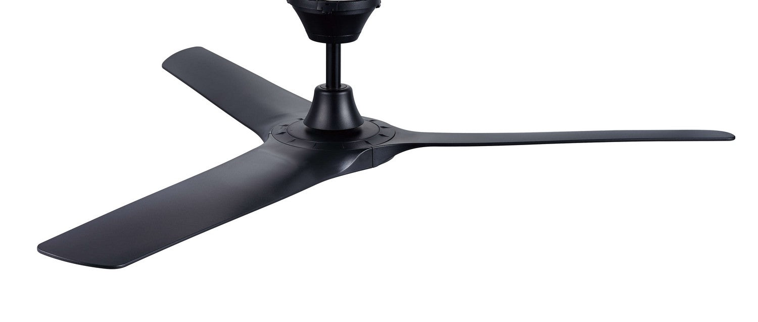 Beacon Lighting - 21321601 - 56"Ceiling Fan - Abyss - Black