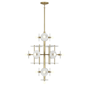 Savoy House - 1-1592-15-38 - 15 Light Chandelier - Amani - Royal Gold