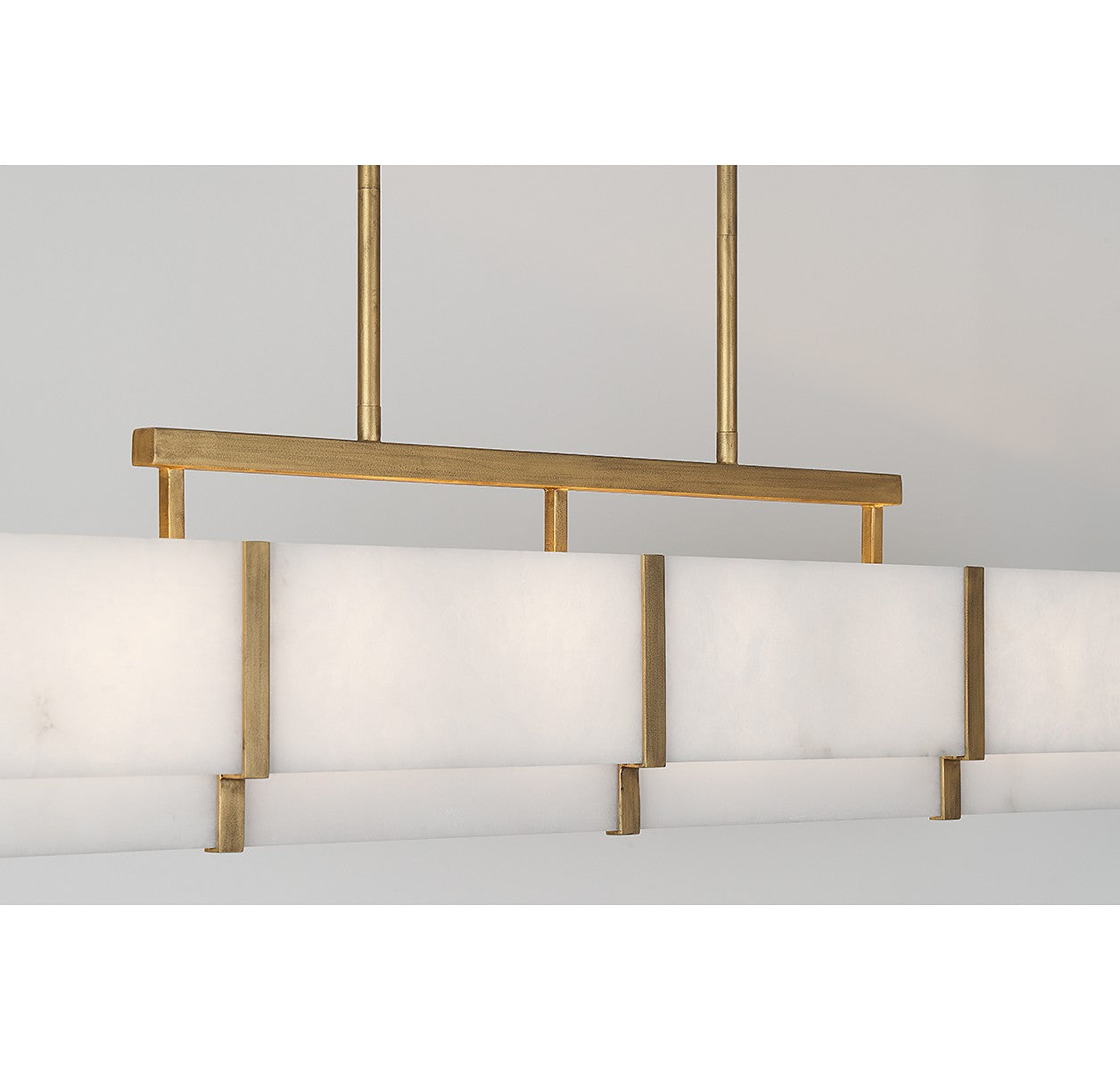 Savoy House - 1-2332-8-60 - Eight Light Linear Chandelier - Orleans - Distressed Gold