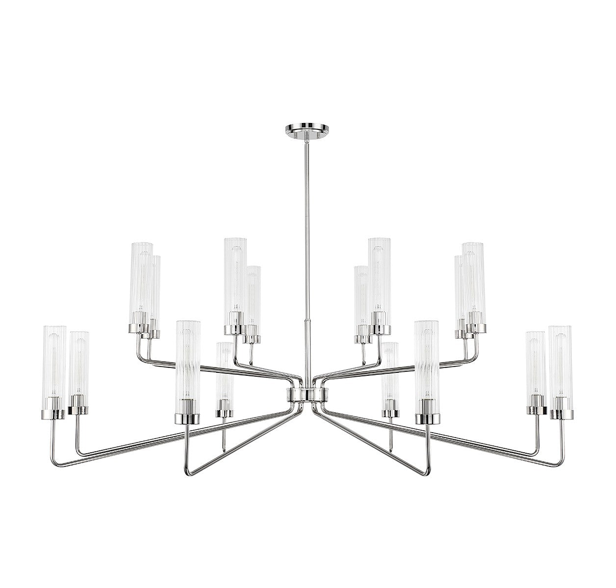 Savoy House - 1-8862-16-109 - 16 Light Chandelier - Baker - Polished Nickel