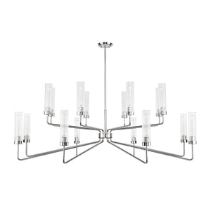 Savoy House - 1-8862-16-109 - 16 Light Chandelier - Baker - Polished Nickel