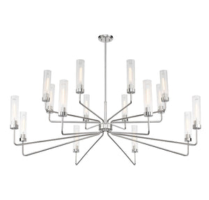 Savoy House - 1-8862-16-109 - 16 Light Chandelier - Baker - Polished Nickel