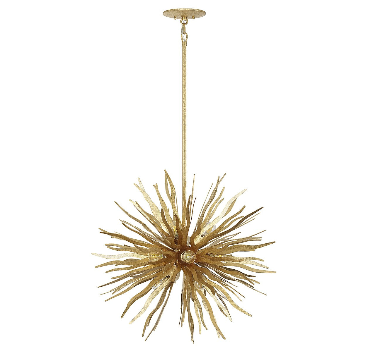 Savoy House - 7-1957-12-37 - 12 Light Pendant - Killiam - Cavalier Gold