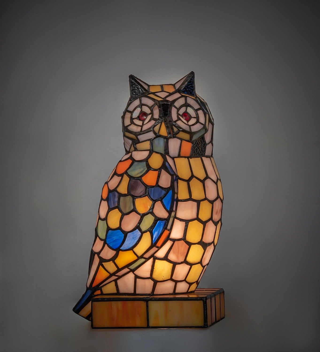 Meyda Tiffany - 254928 - One Light Accent Lamp - Owl