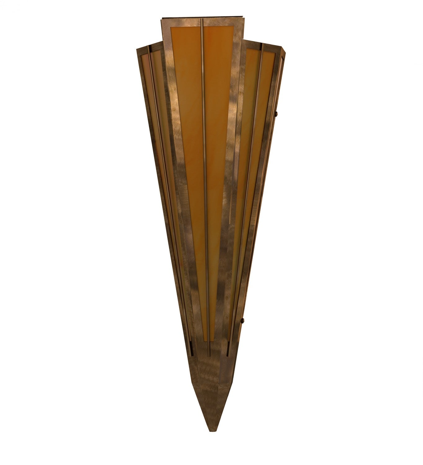 Meyda Tiffany - 255581 - Two Light Wall Sconce - Brum - Antique Copper