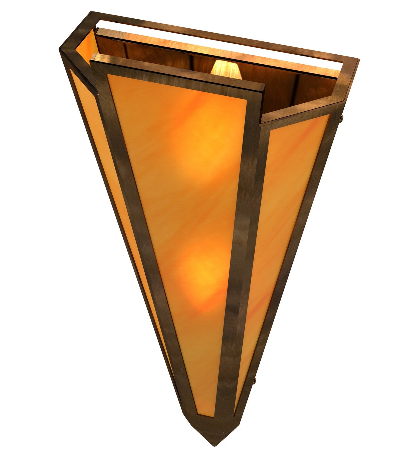 Meyda Tiffany - 255690 - Two Light Wall Sconce - Brum - Antique Copper