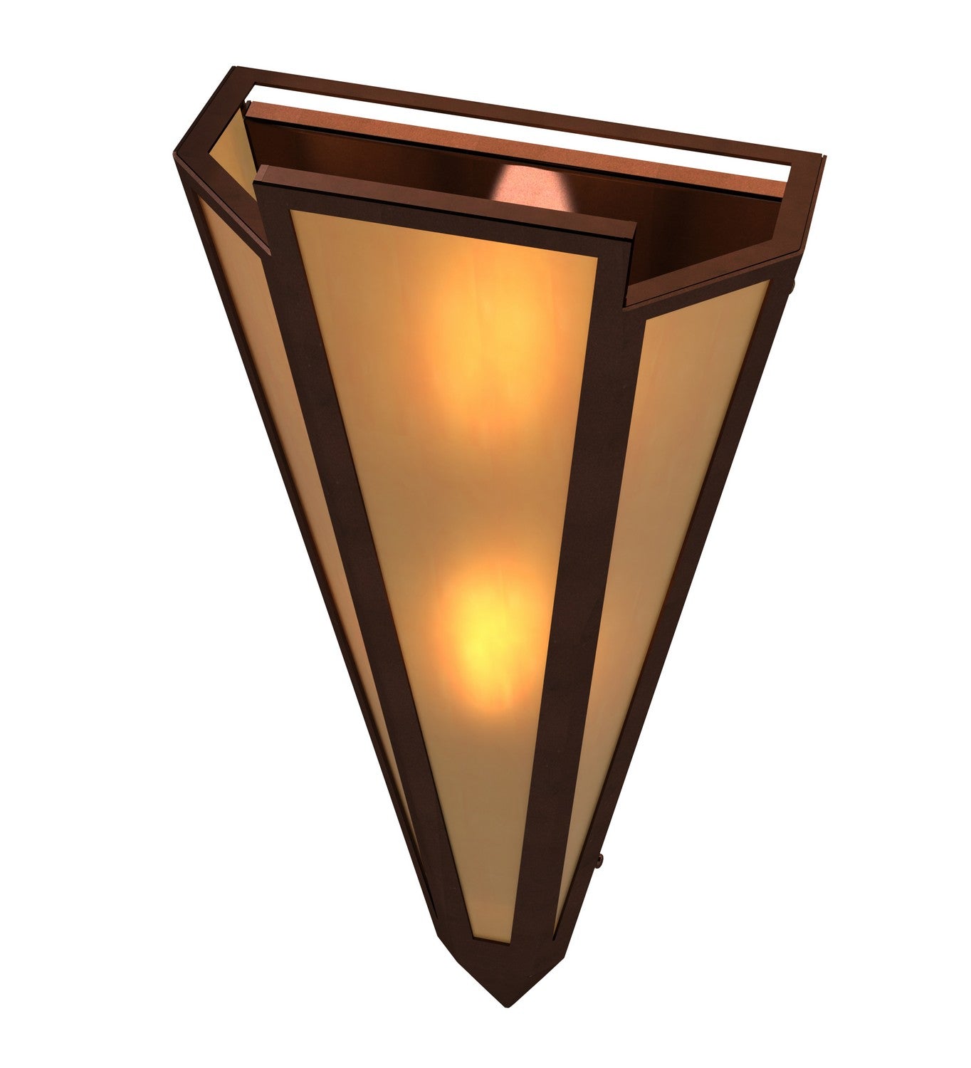 Meyda Tiffany - 255742 - Two Light Wall Sconce - Brum - Mahogany Bronze