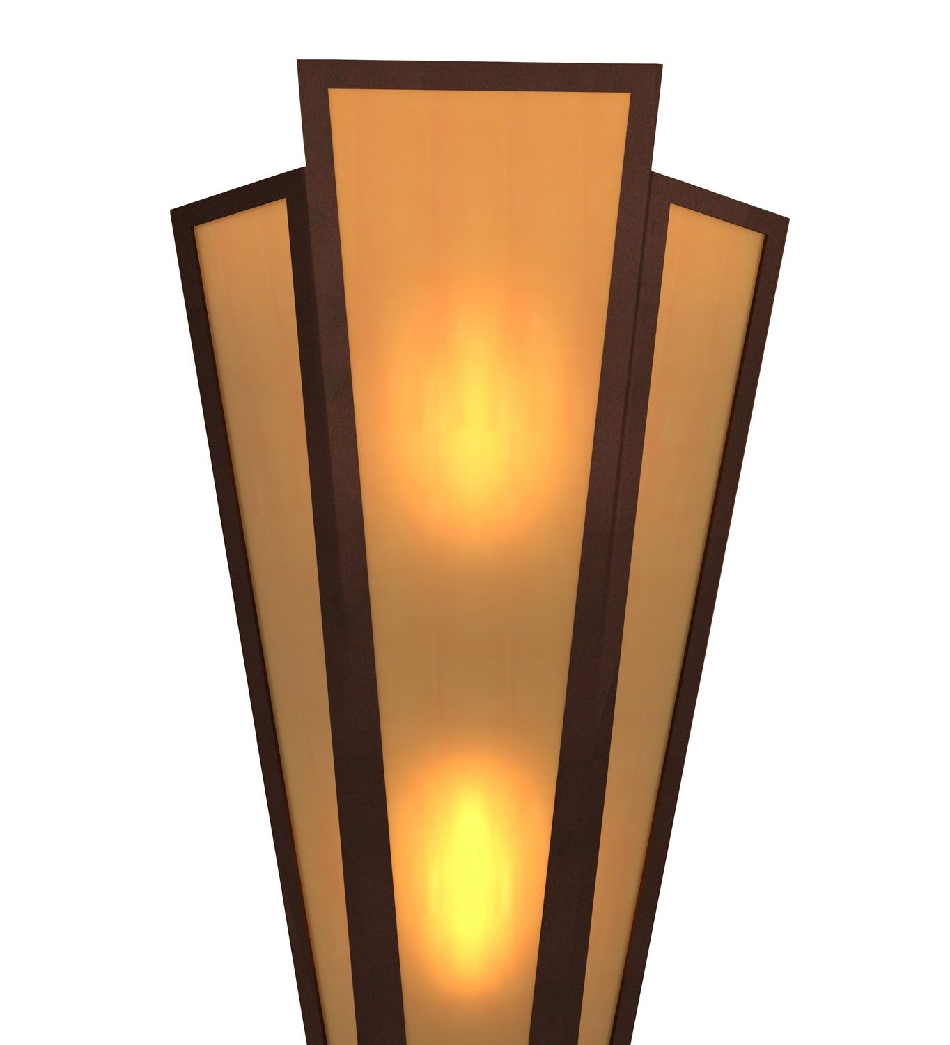 Meyda Tiffany - 255742 - Two Light Wall Sconce - Brum - Mahogany Bronze