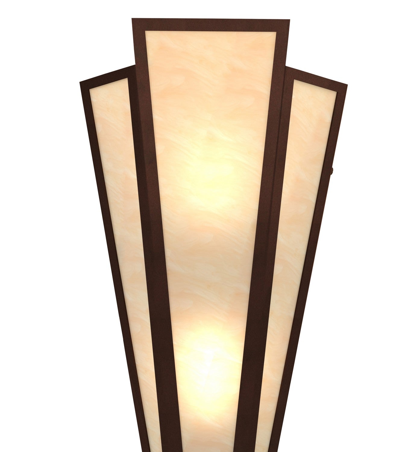 Meyda Tiffany - 255744 - Two Light Wall Sconce - Brum - Mahogany Bronze