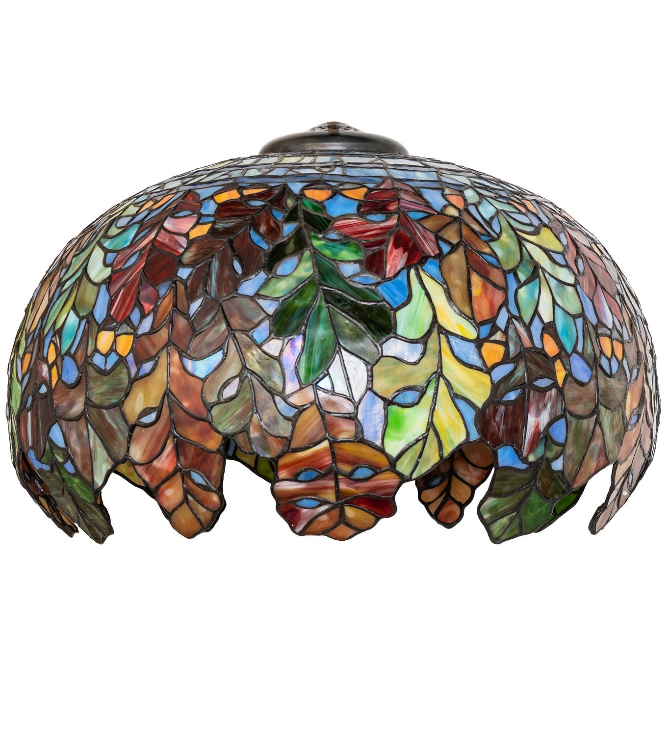 Meyda Tiffany - 259373 - Shade - Leaf - Mahogany Bronze