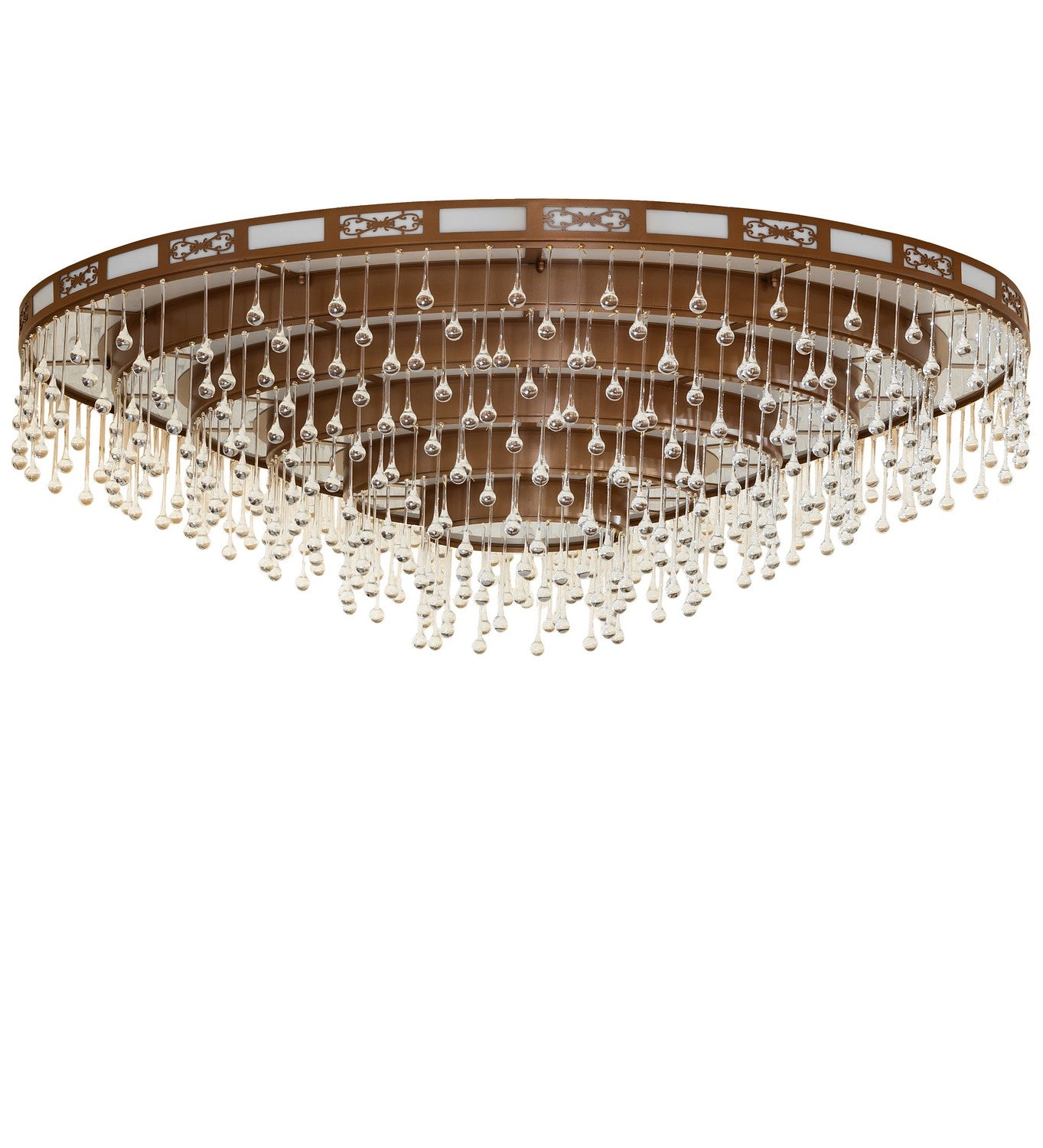 Meyda Tiffany - 259802 - LED Chandelier - Axiom - Bronze Metallic