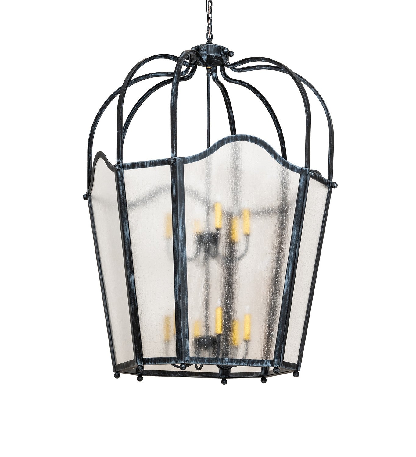 Meyda Tiffany - 260061 - 12 Light Pendant - Citadel - Antique Iron Gate