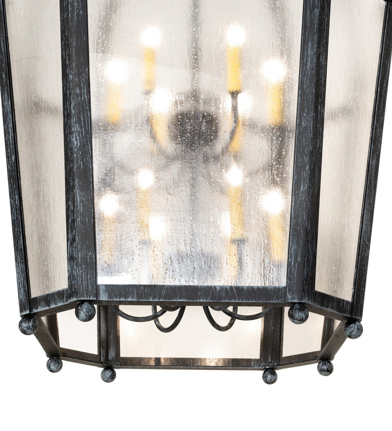 Meyda Tiffany - 264549 - 12 Light Pendant - Citadel - Antique Iron Gate