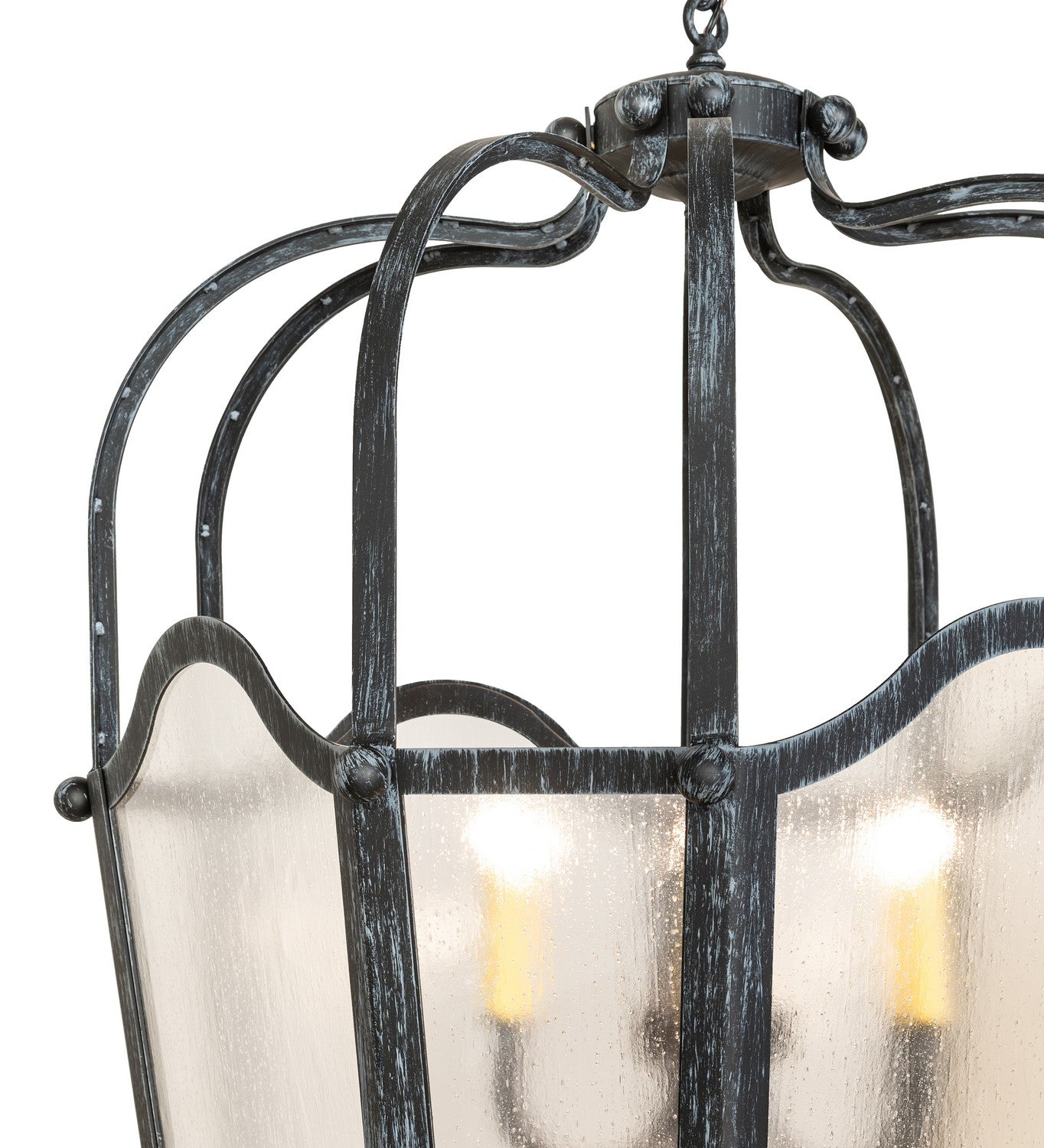 Meyda Tiffany - 264549 - 12 Light Pendant - Citadel - Antique Iron Gate