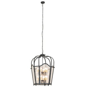 Meyda Tiffany - 264549 - 12 Light Pendant - Citadel - Antique Iron Gate