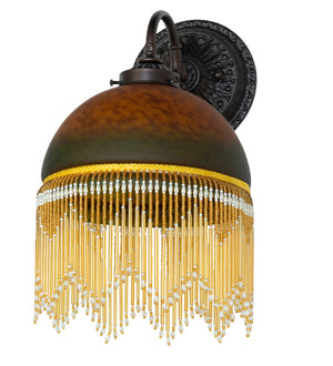 Meyda Tiffany - 267365 - One Light Wall Sconce - Roussillon - Mahogany Bronze