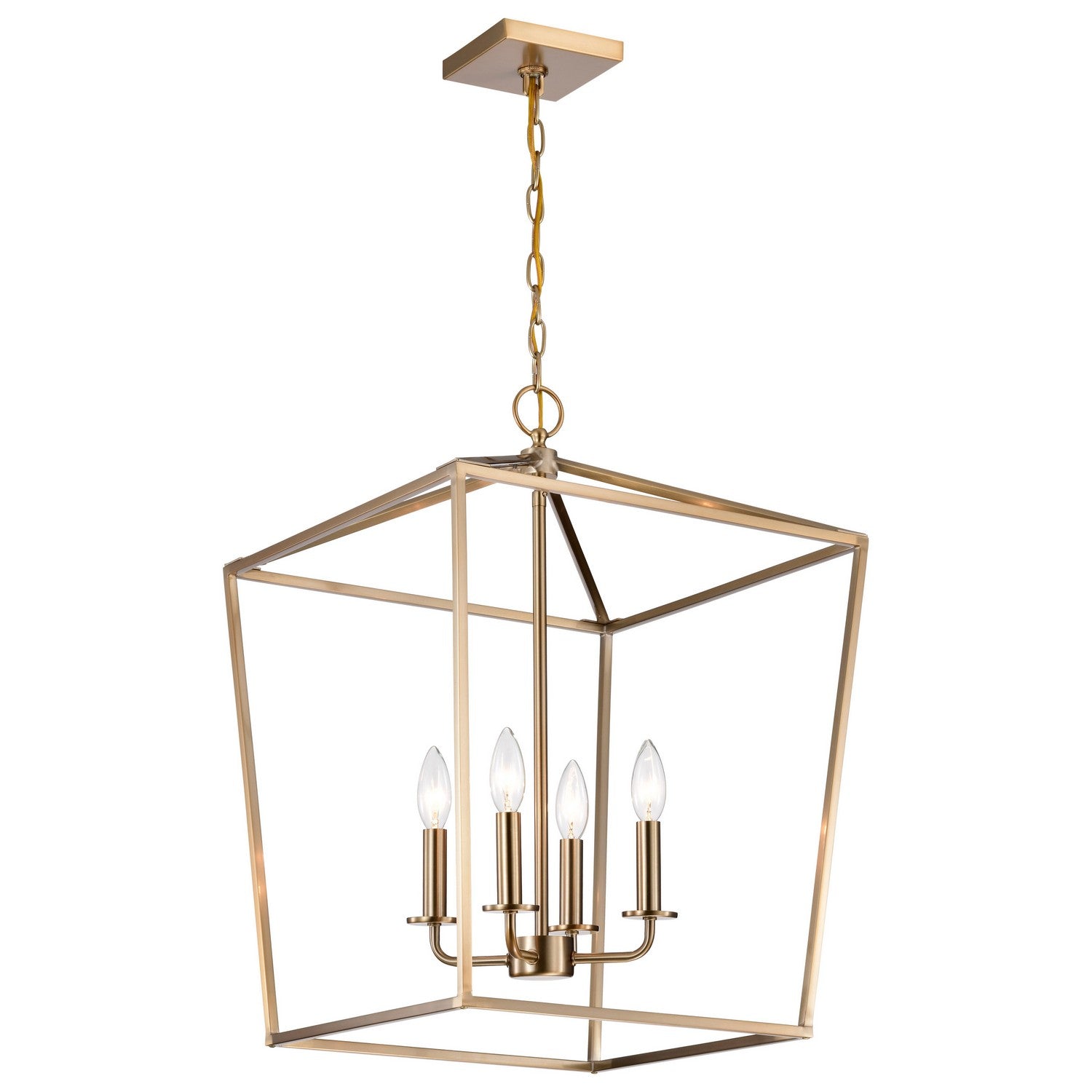 Nuvo Lighting - 60-7931 - Four Light Pendant - Emma - Burnished Brass