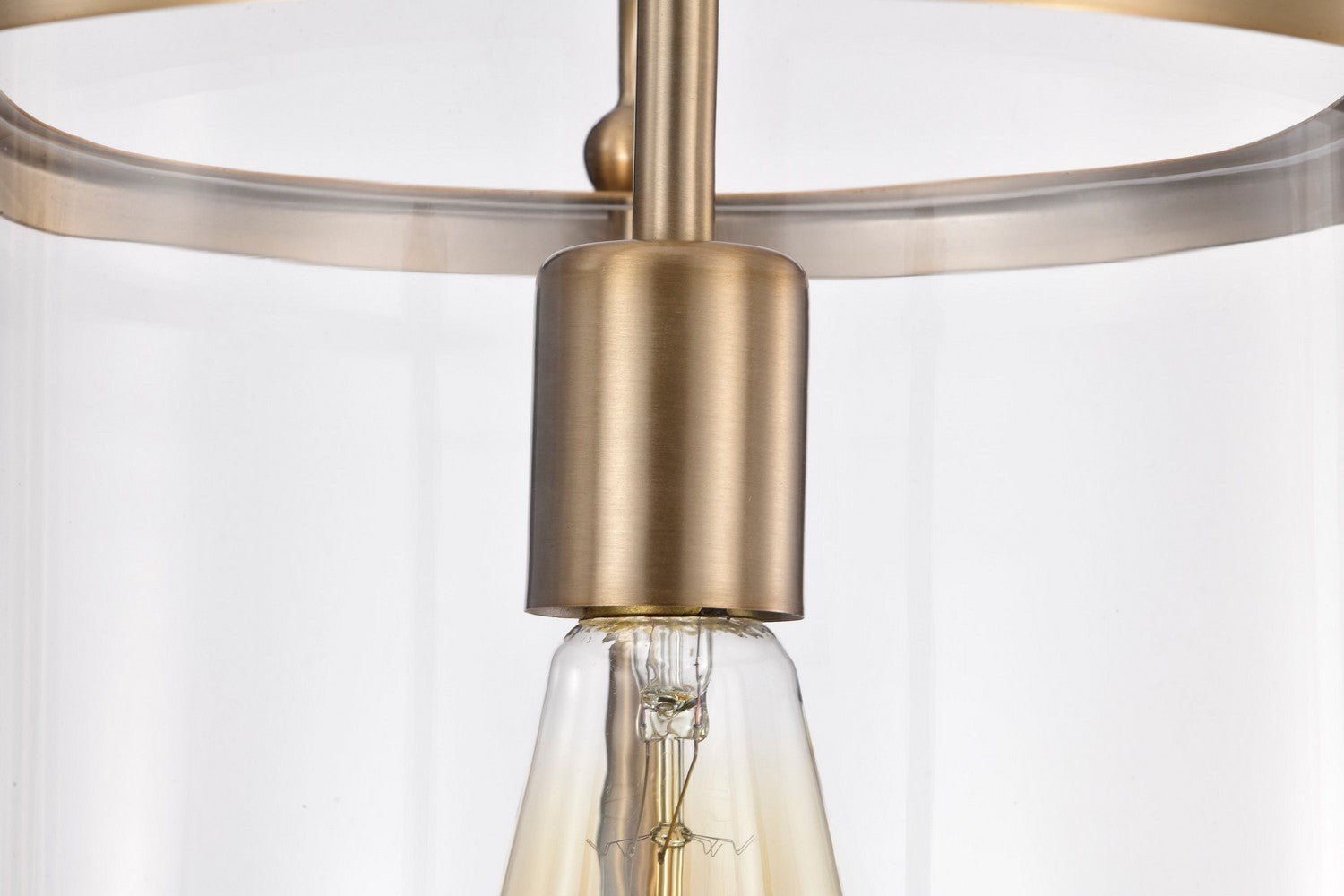 Nuvo Lighting - 60-7935 - One Light Pendant - Yorktown - Burnished Brass