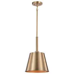 Nuvo Lighting - 60-7939 - One Light Pendant - Alexis - Burnished Brass / Gold