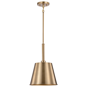 Nuvo Lighting - 60-7939 - One Light Pendant - Alexis - Burnished Brass / Gold