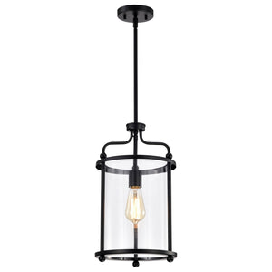 Nuvo Lighting - 60-7945 - One Light Pendant - Yorktown - Matte Black