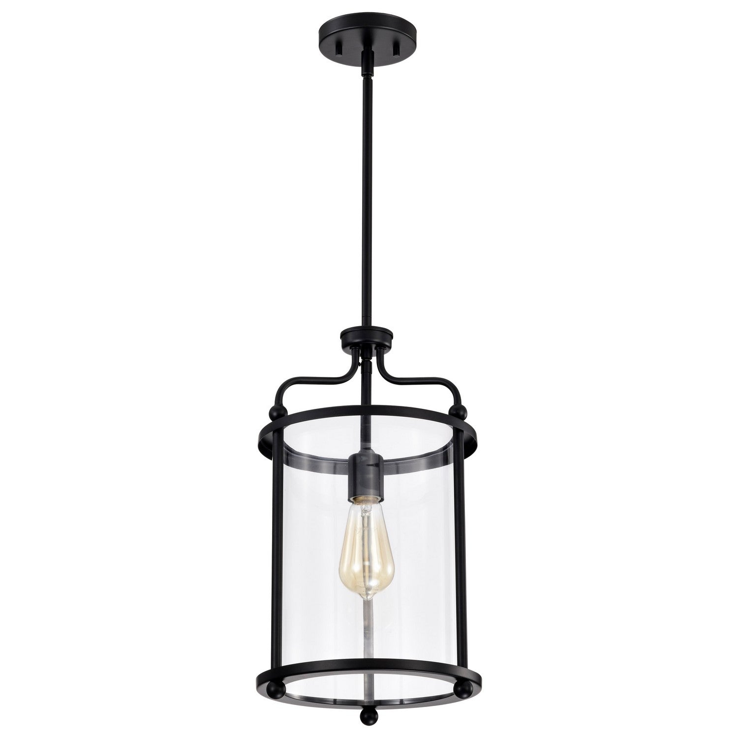 Nuvo Lighting - 60-7945 - One Light Pendant - Yorktown - Matte Black