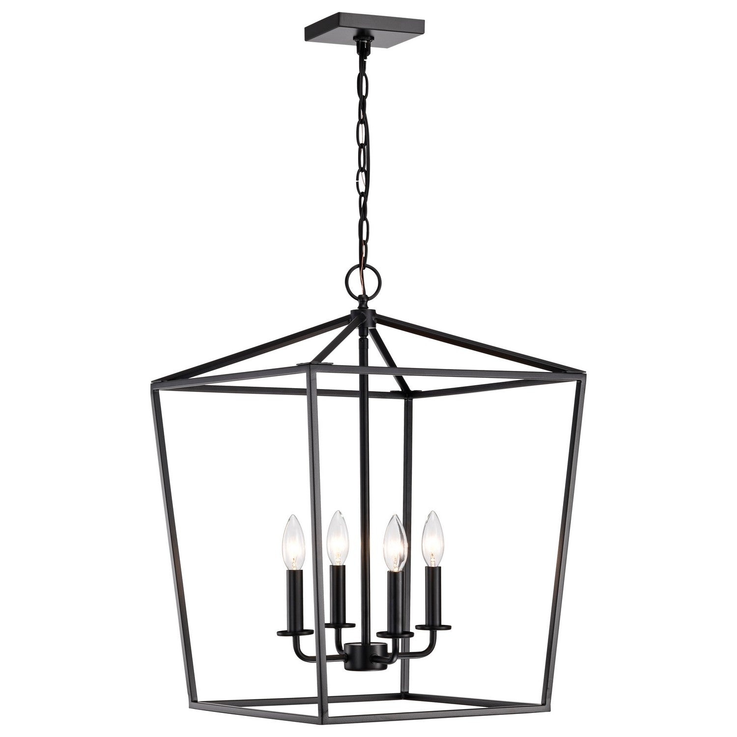 Nuvo Lighting - 60-7951 - Four Light Pendant - Emma - Dark Bronze