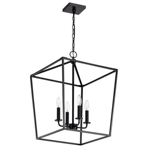 Nuvo Lighting - 60-7951 - Four Light Pendant - Emma - Dark Bronze