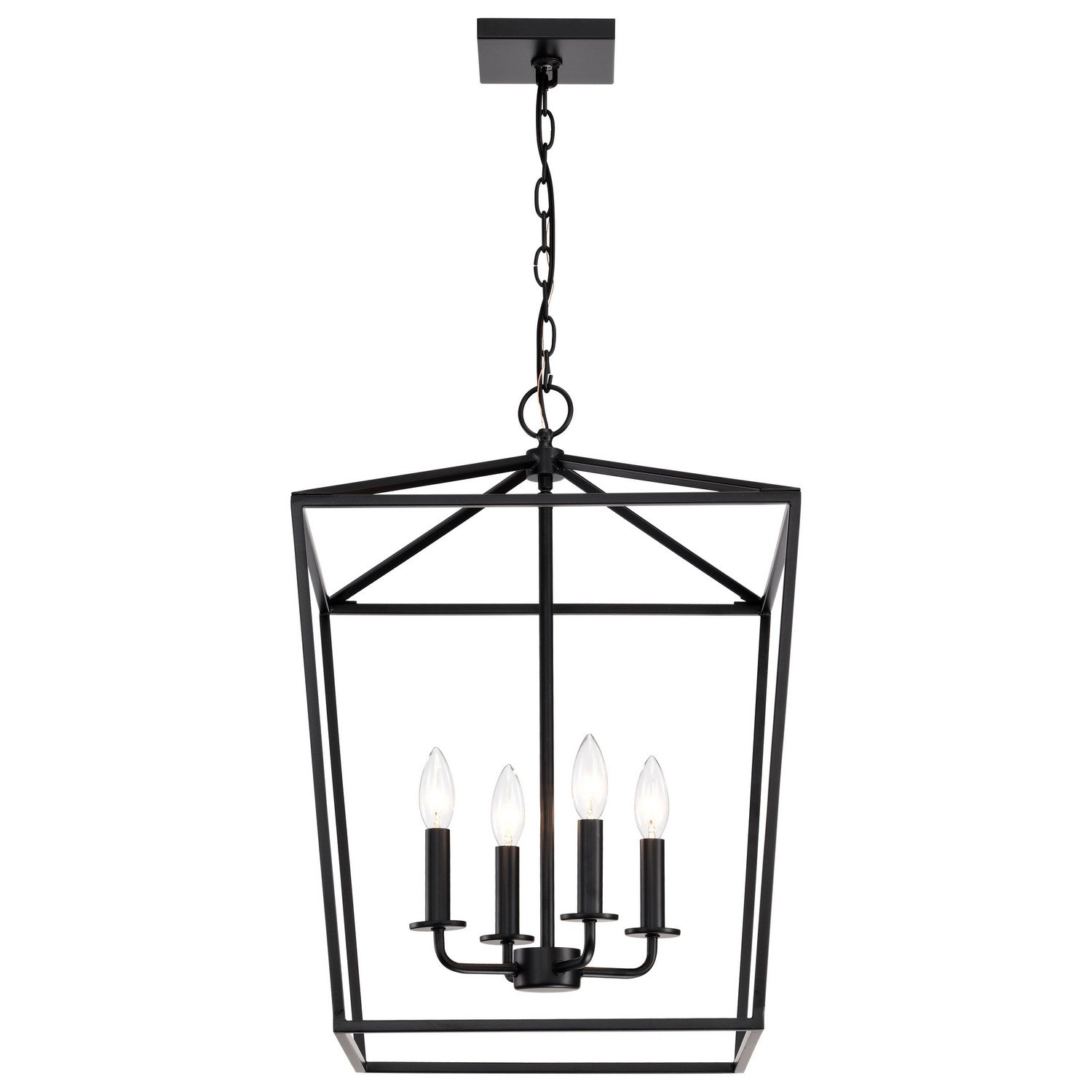 Nuvo Lighting - 60-7951 - Four Light Pendant - Emma - Dark Bronze