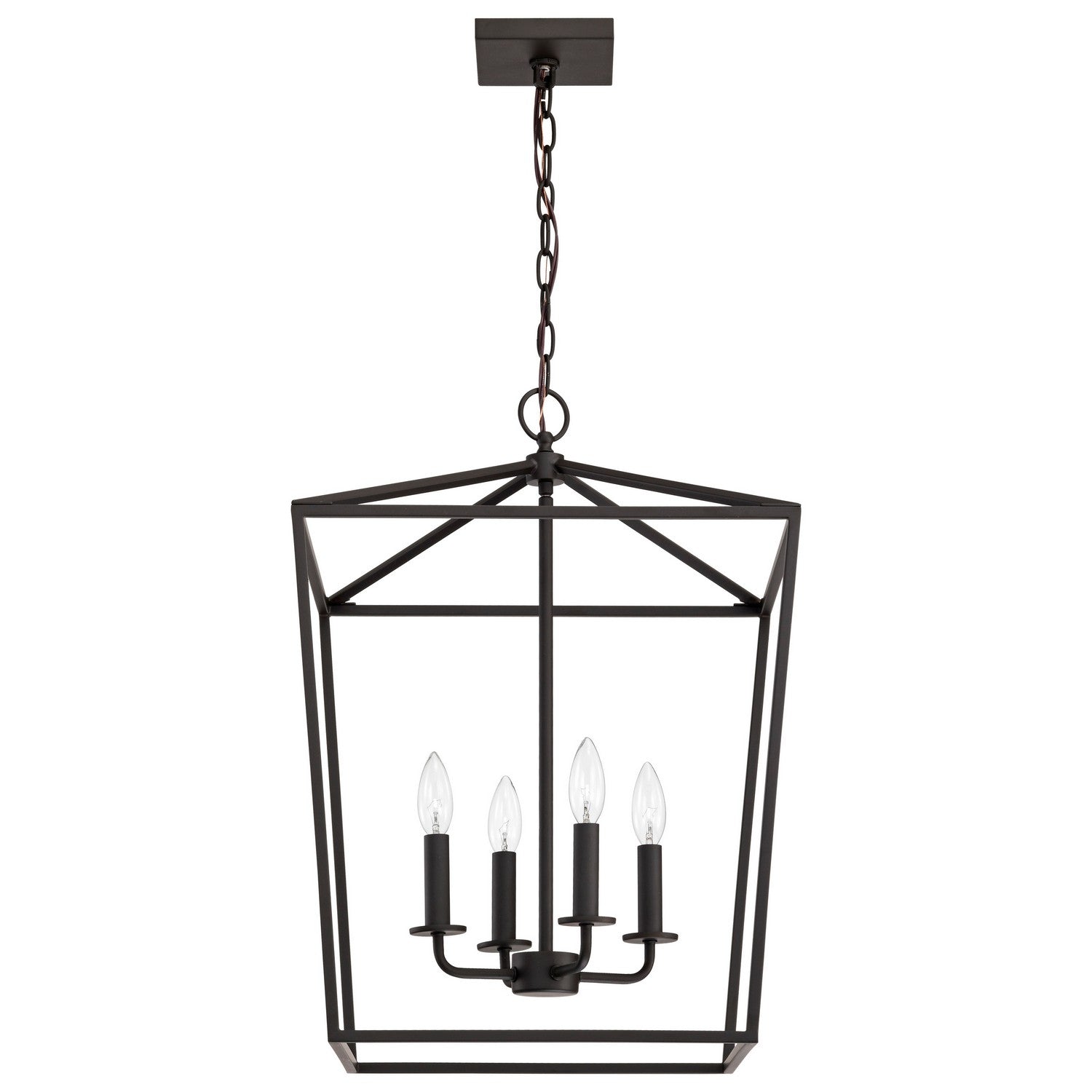 Nuvo Lighting - 60-7952 - Four Light Pendant - Emma - Dark Bronze