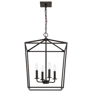 Nuvo Lighting - 60-7952 - Four Light Pendant - Emma - Dark Bronze