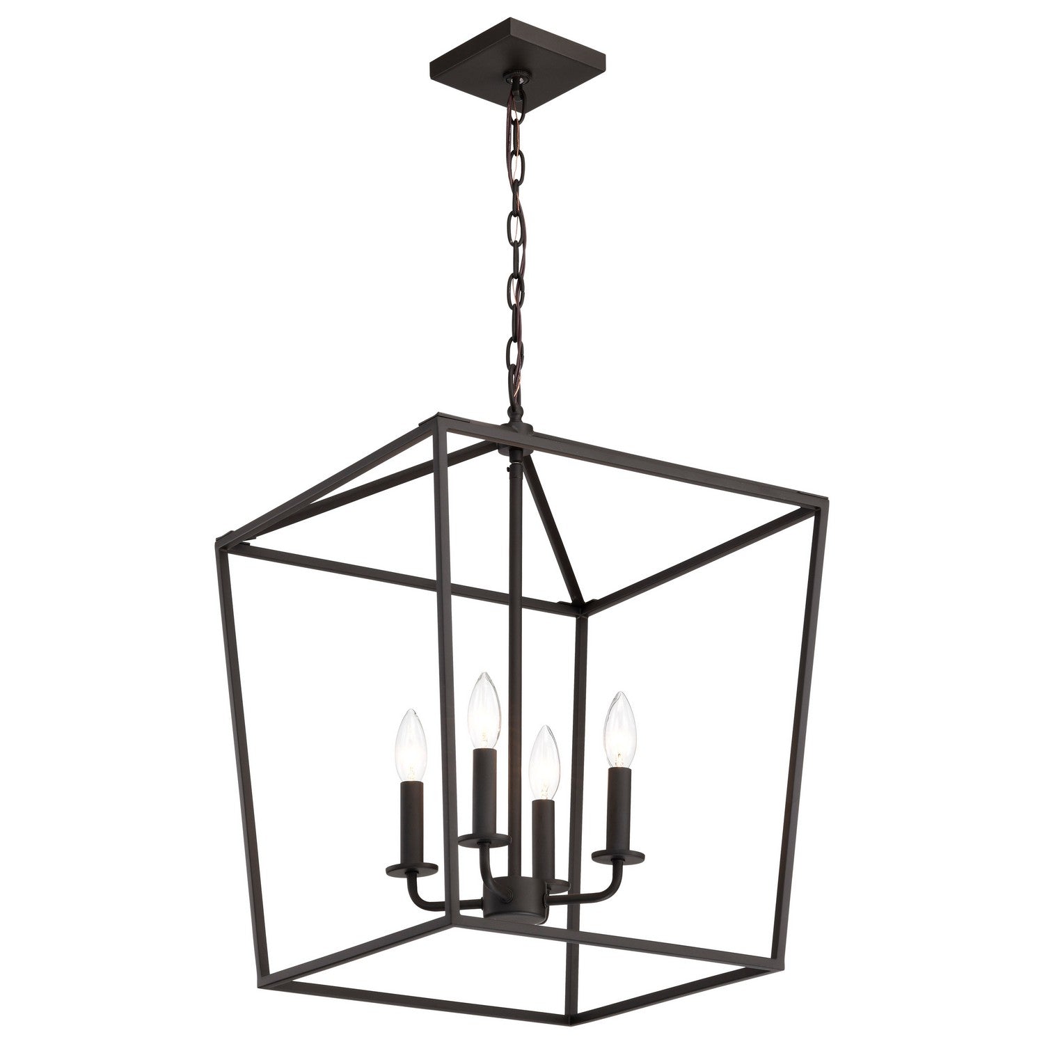 Nuvo Lighting - 60-7952 - Four Light Pendant - Emma - Dark Bronze