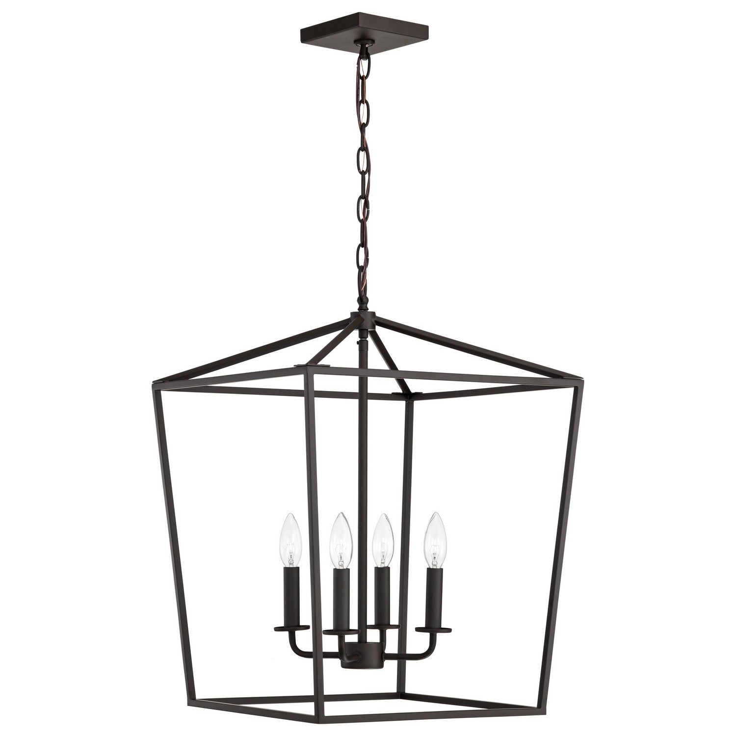 Nuvo Lighting - 60-7952 - Four Light Pendant - Emma - Dark Bronze