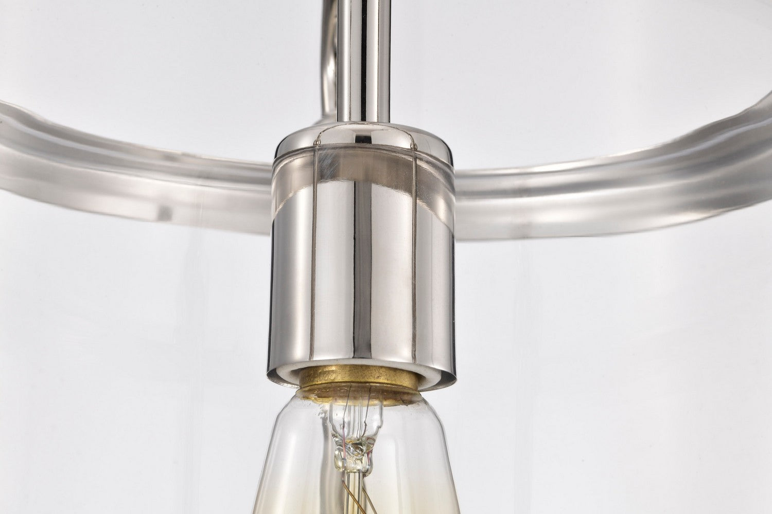 Nuvo Lighting - 60-7955 - One Light Pendant - Yorktown - Polished Nickel