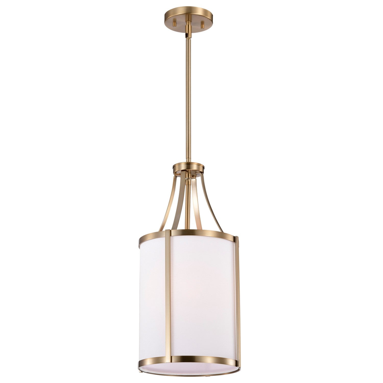 Nuvo Lighting - 60-7961 - One Light Pendant - Easton - Burnished Brass