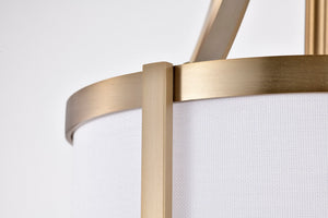 Nuvo Lighting - 60-7961 - One Light Pendant - Easton - Burnished Brass