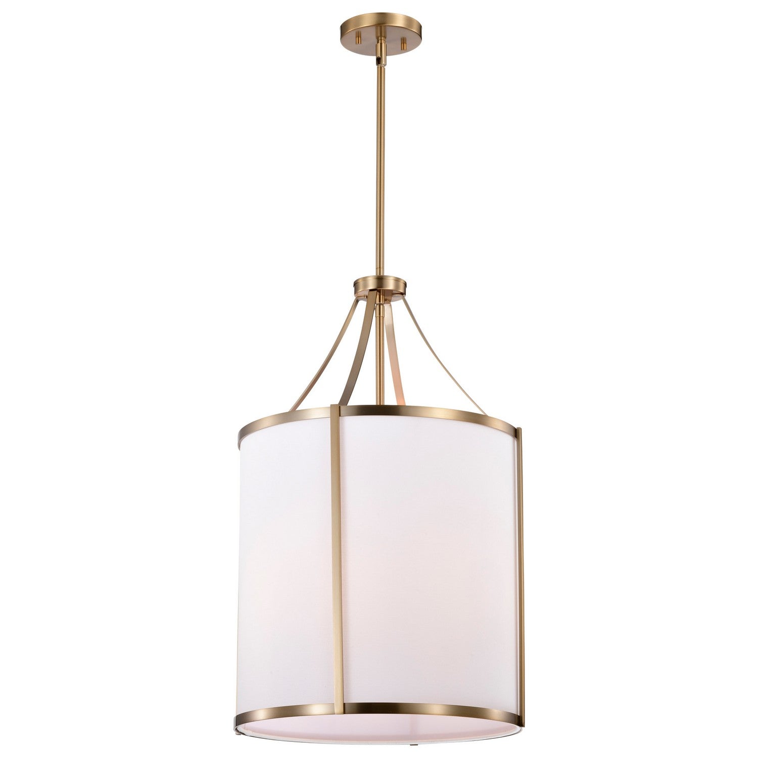 Nuvo Lighting - 60-7962 - Three Light Pendant - Easton - Burnished Brass