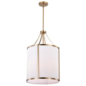 Nuvo Lighting - 60-7962 - Three Light Pendant - Easton - Burnished Brass