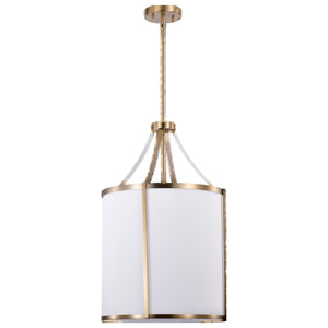 Nuvo Lighting - 60-7962 - Three Light Pendant - Easton - Burnished Brass