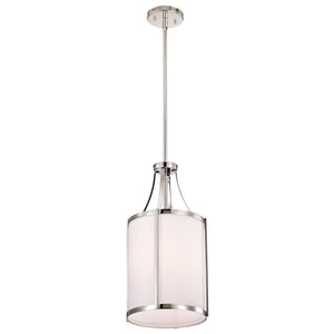 Nuvo Lighting - 60-7971 - One Light Pendant - Easton - Polished Nickel